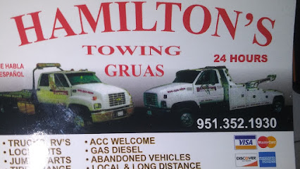 Hamilton's Tow for less
